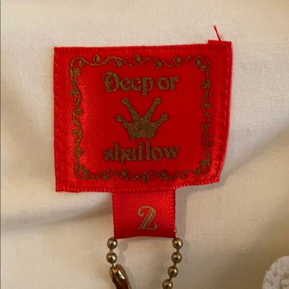 Deep or Shallow NWT lace women size 2 dress - Picture 5 of 9